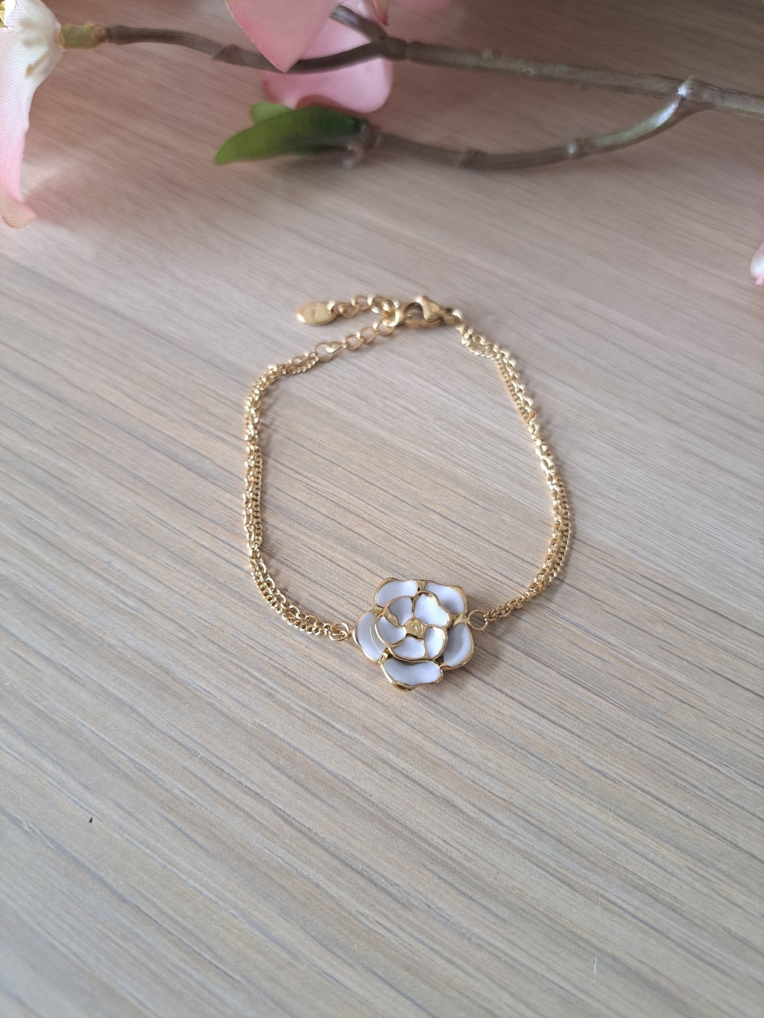 Armband Bloem | Goud | Bohm Paris - Decobloss