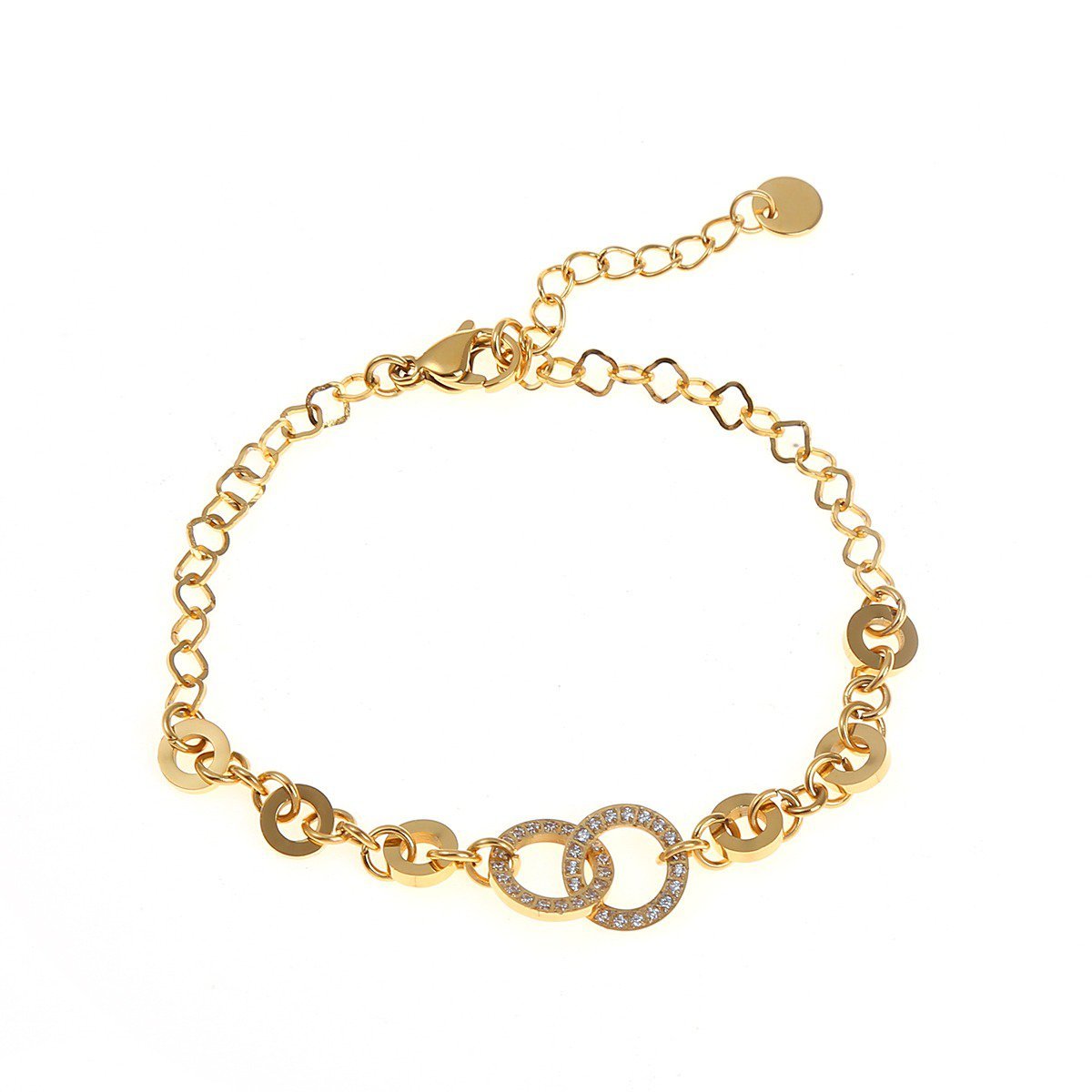 Armband verbonden | Goud - Decobloss