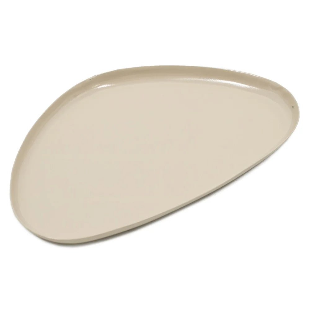 Dienblad | Organische Vorm S | Beige | 21.5x15.5cm - Decobloss