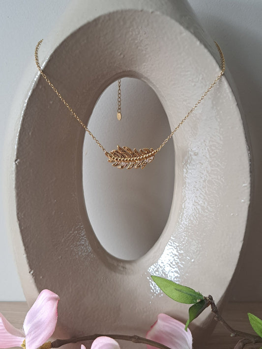 Ketting veer | Goud | Bohm Paris - Decobloss