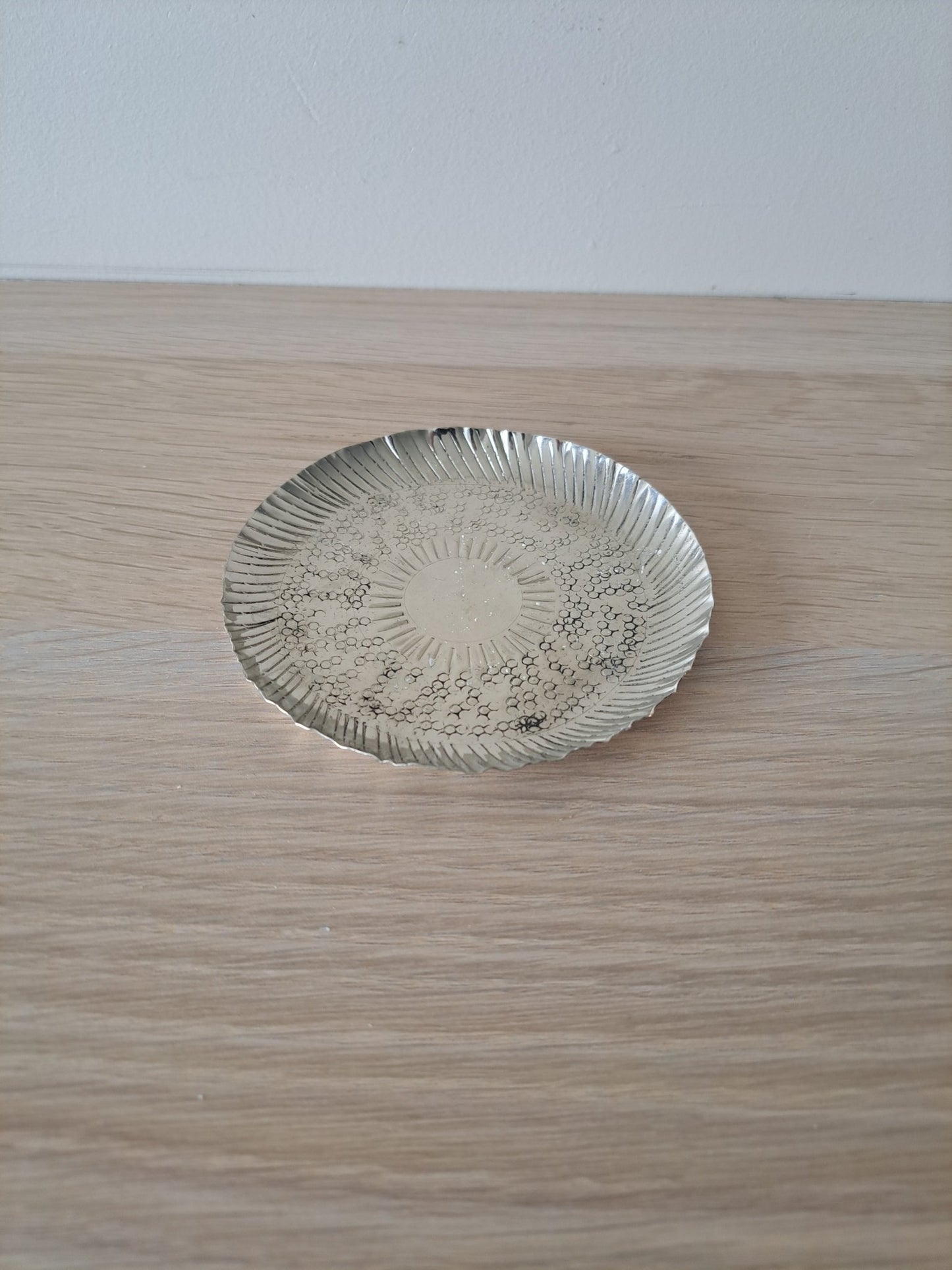 Metaal Schaaltje | Zilver | 9 cm - Decobloss