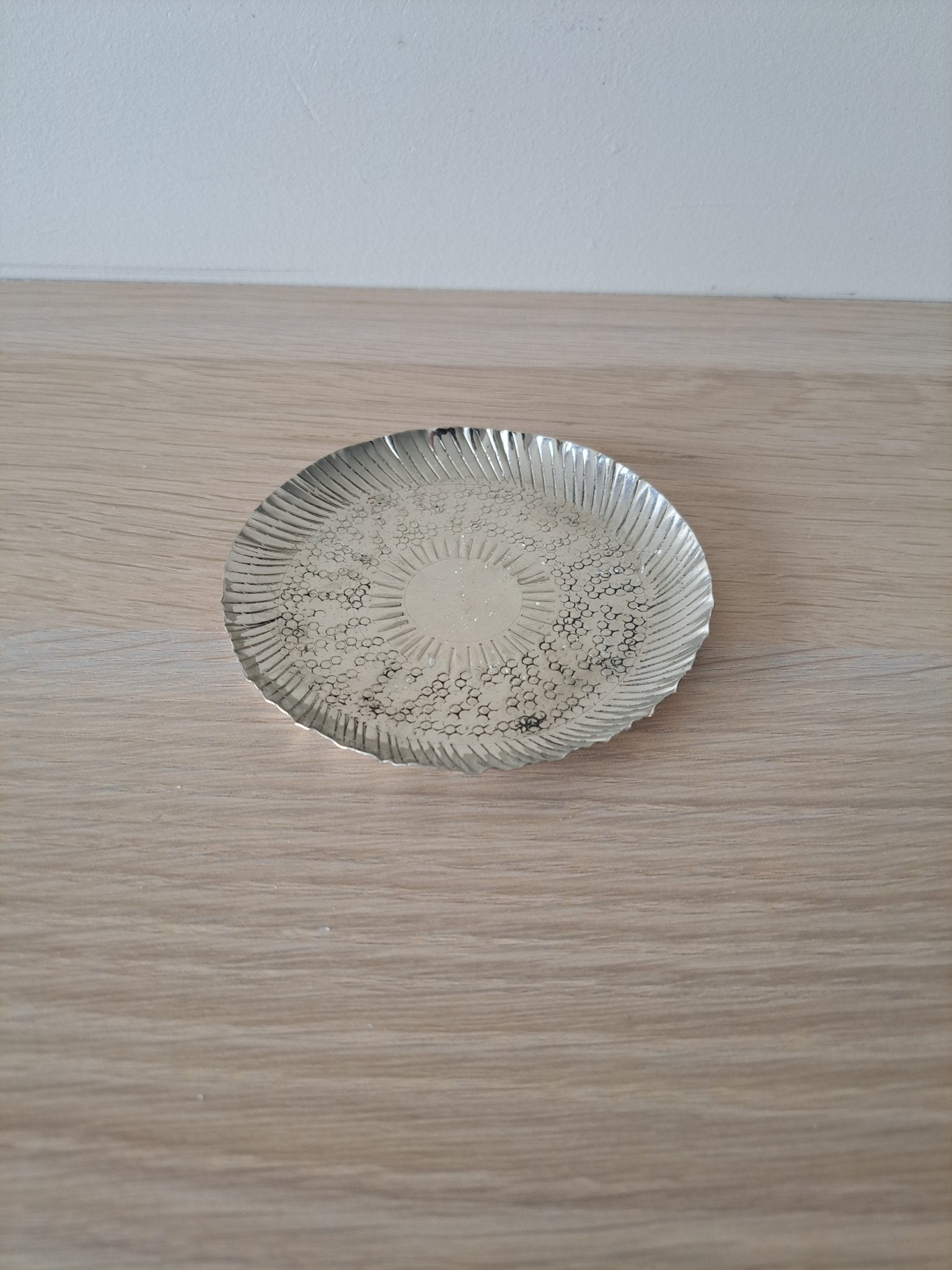 Metaal Schaaltje | Zilver | 9 cm - Decobloss