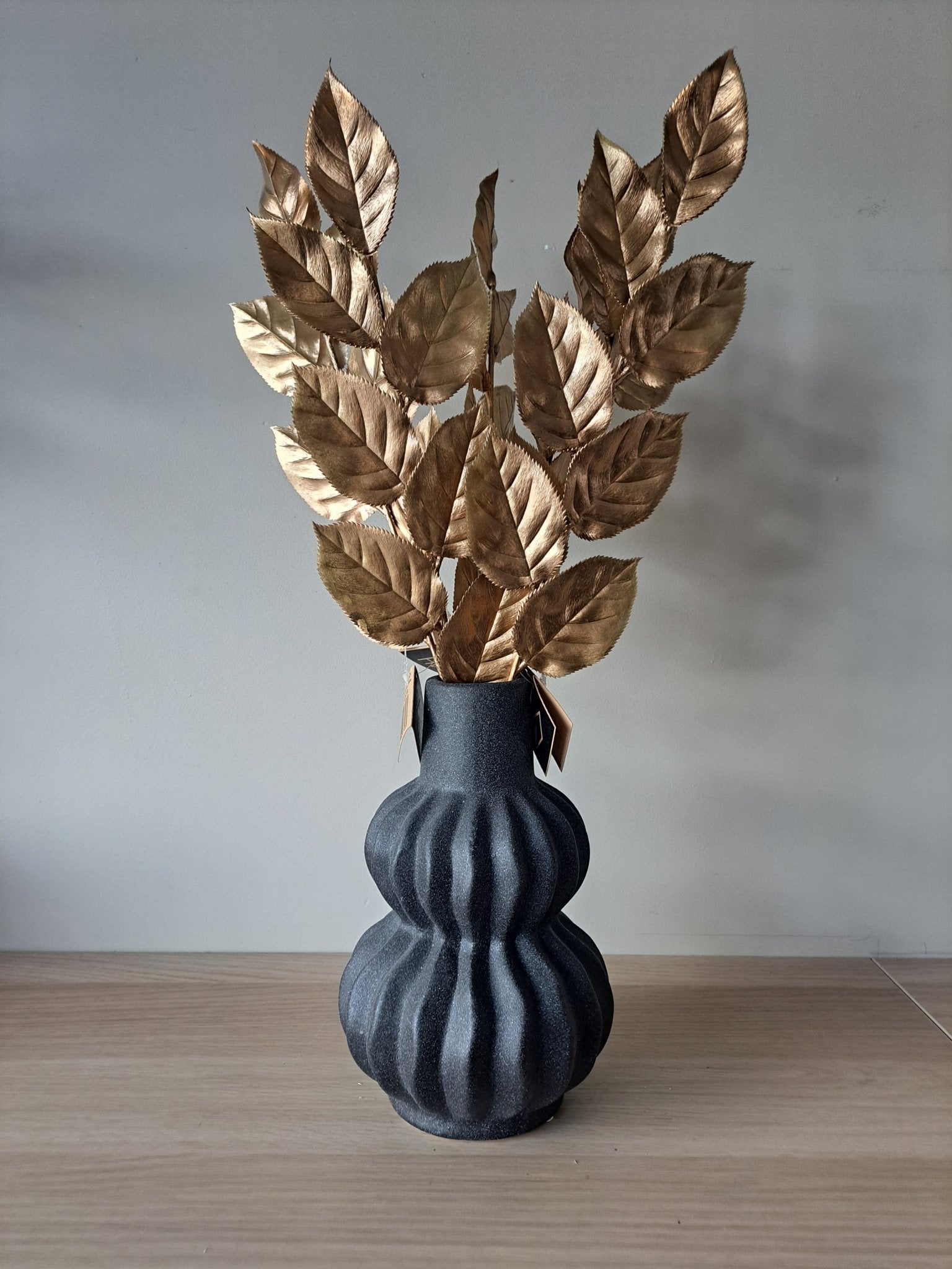 Tak met gouden bladen | 12x57 cm - Decobloss